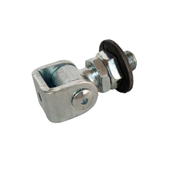 M18 Cast Iron Gate Hinge Hardware Fixings With Round Plated