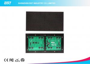 Quality 16 x 32 Dots 10mm Pixel Pitch 1R1G Led Display Module dual color 1/4 Scan Driving for sale