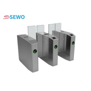 Automatic Retractable Sliding Gate Turnstile Facial Recognition With Qr Code