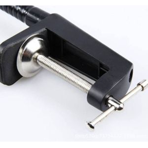 Camera Desk Lamp Gooseneck Clamp Bracket Flexible Bulb Holder 441g