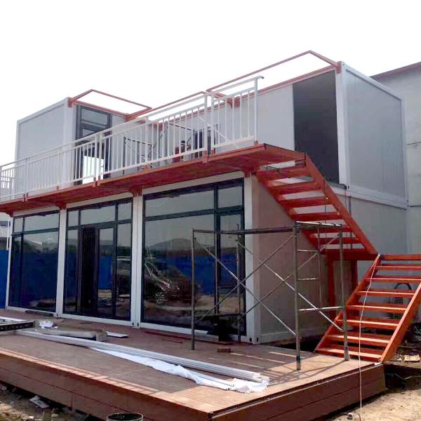 Light Prefab Mobile Modular Buildings 20 Feet Flatpack Living Container House