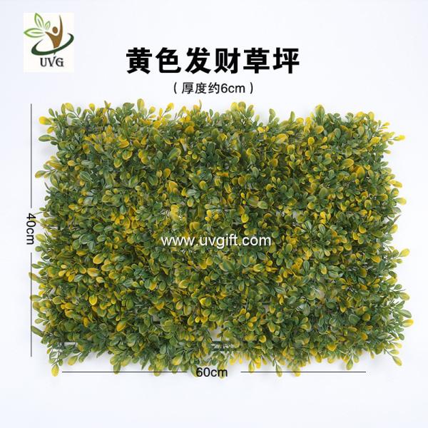 UVG landscap boxwood hedge artificial plastic grass for interior swimming pool decoration GRS26