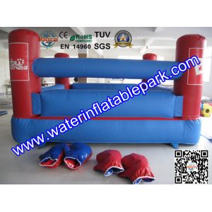 Inflatable Jumper Boxing Ring Bounce House For Inflatable Sport Game