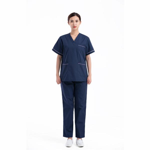 Breathable Functional Stretch Scrubs Fashionable Nurse Hospital Uniform Medical