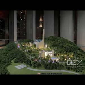 Landscape Model - Shenzhen Energy Group：1:200 Yantian Model