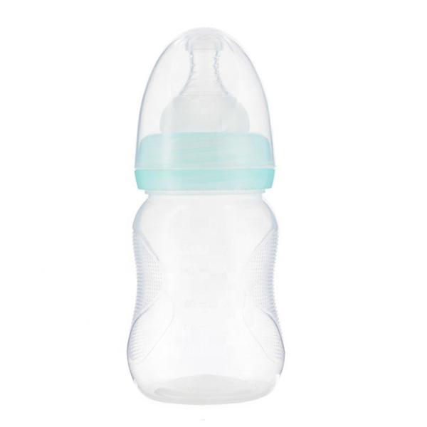Buy OEM 8.8oz Wide Neck Squeeze Silicone Baby Milk Bottle at wholesale prices