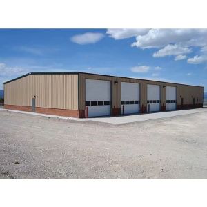 Quality Steel Structure Barn Shed Warehouse Workshop Poultry House Office Building for Storage for sale