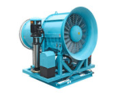 Odor Control Carbon Steel Fogging Cannon For Recycling Sites