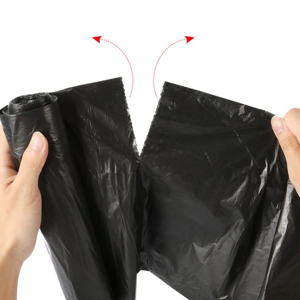 Buy Gravure Printing Plastic Bin Liner Bags , Trash Garbage Bags Recyclable at wholesale prices