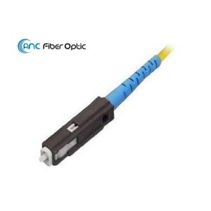Simplex MU Plastic Fiber Patch Cord Connectors Small Size For 2.0mm Cable