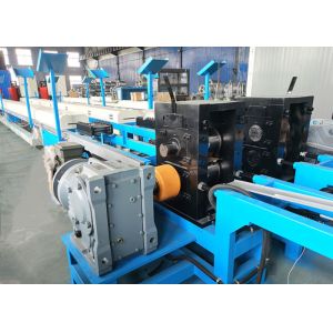 Gluing Brad Steel Nail Making Machine Wires Flattening High Speed