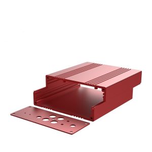 Silk Print Plastic Injection Molding Customization Of Aluminum Profile Shell