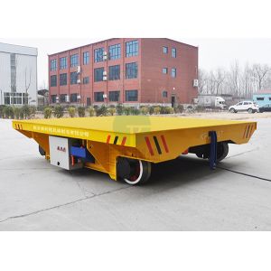 Professional explosion proof open die transport V-deck motorized wagon