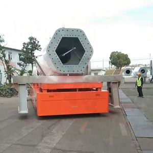 60 Tons Heavy Duty Hydraulic Lifting Trackless Cart