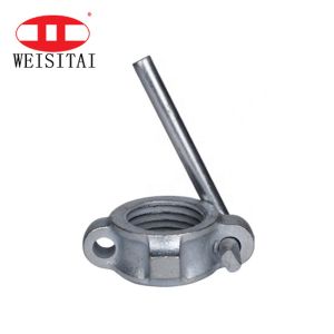Qt450-10 Casting Iron Prop Sleeve With Nut / Handle