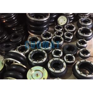 250190CY-2 Industrial Double Convoluted Air Isolator With Flange Ring / Plate