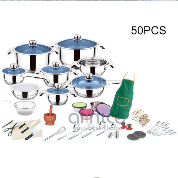 Restaurants Non Stick Steel Cooking Pots 50pcs For Hot Pot
