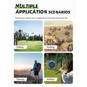 800m Laser Rangefinder Binoculars Telemetre Function Rangefinder Golf Greyhound