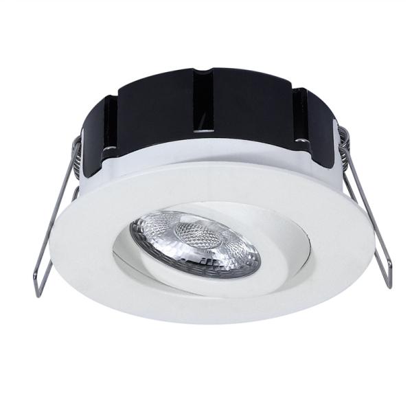 IP65 500lm Recessed Adjustable LED Downlights 95mm Diameter Downlights
