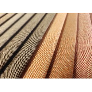 Harmless Yarn Dyed Woven Fabric 345gsm Polyester Dobby Fabric Waterproof