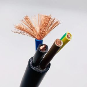Alkali Resistant Insulated Flexible Electrical Cable Mildewproof Practical