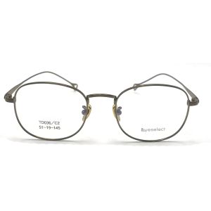 TD036 High quality Titanium Frame with Round Shape