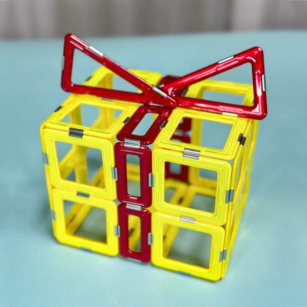 Versatile Shapes Intelligent Magnetic Building Blocks Gift Box Creative Learning