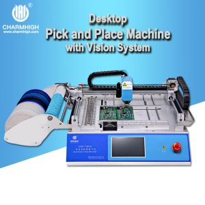 Charmhigh CHM-T48VA Table Top Pick And Place Machine Camera Smt Led 2 Head