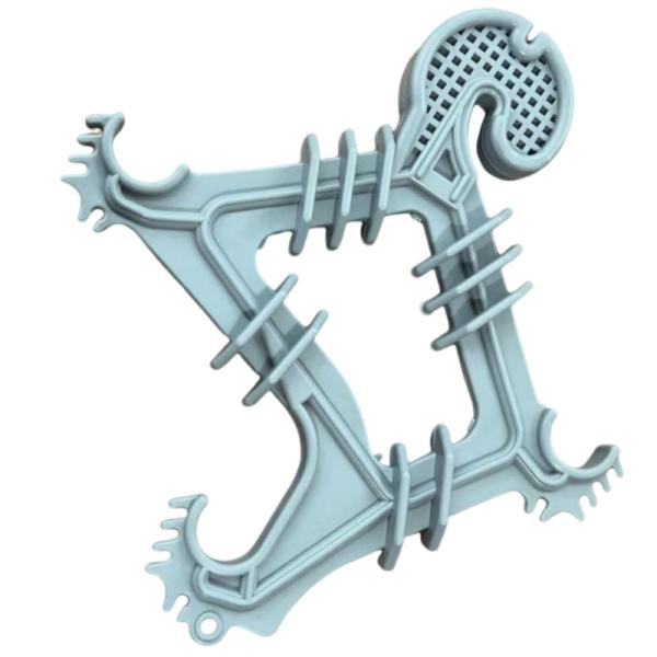 Apply Cable Diameter 3-8 mm Fiber Tension Clamp with Hippocampal Hooks Wire Clamp in Black