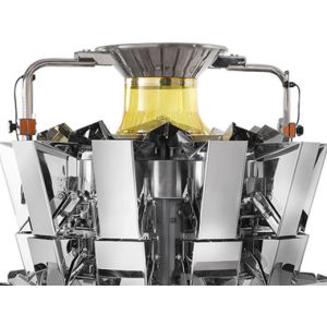 Grain Multihead Weigher Machine With 10'' Touch Screen Automation Packaging