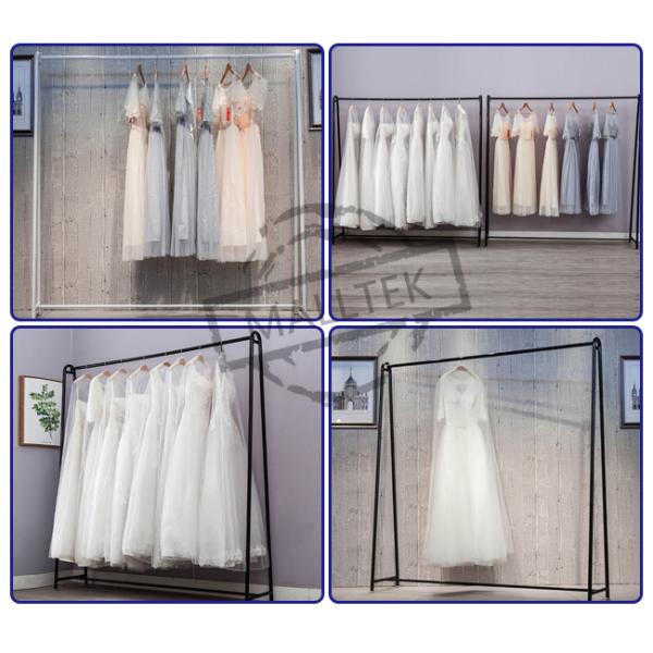 Removable Garment Display Racks Fashionable Modern Design For Clothes Hanging
