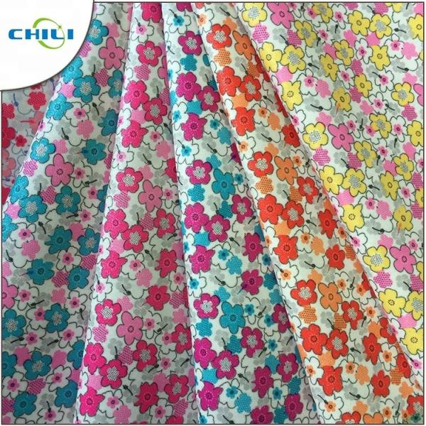 Buy Reusable Split  Printed Faux Leather Luxury Fabric Smooth Grain Lightweight at wholesale prices