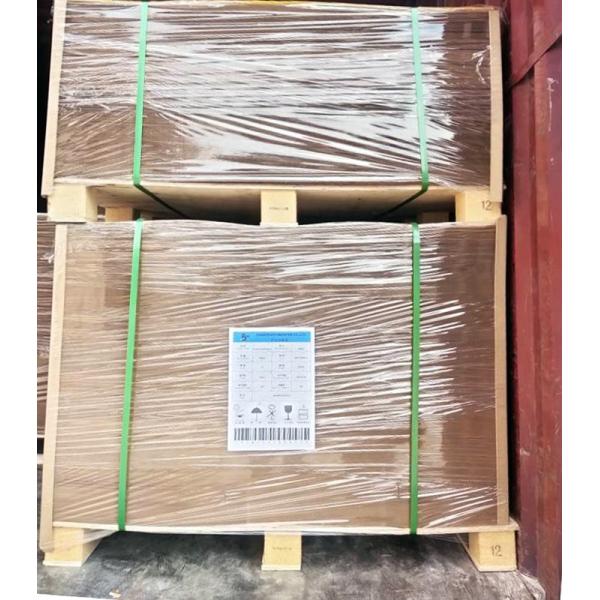 Foldable 300G Unbleached Kraft Test Liner Board Food Contact Brown Paper Sheet