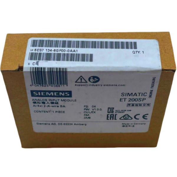 SIEMENS 6ES7134-6GF00-0AA1 SIMATIC ET 200SP, Analog input module, AI 8XI 2-/4