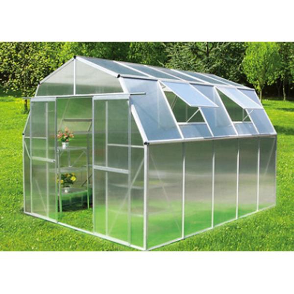 Buy Portable One Stop Gardens Greenhouse Commercial Galvanized Steel Frame at wholesale prices