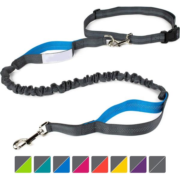 Buy Tangle Free Bungee Dog Leash 100% Nylon Eco Friendly at wholesale prices