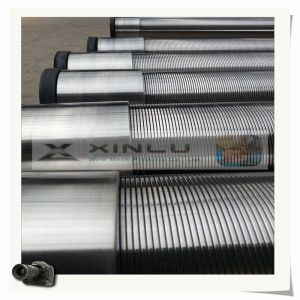 φ33 Aisi 316l Perfect Round Johnson Wire Wrap Screen Tube Strainer Pipe Slot