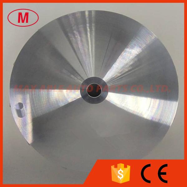 HE351 64.49/89.00mm 6+6 blades High performance Turbocharger milling/aluminum 2618/billet compressor wheel