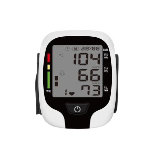 Home Wrist Electronic Blood Pressure Monitor 0-280mmHG With LCD Large Screen