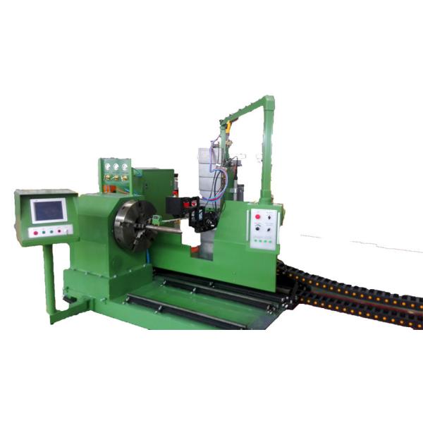 Green Flame CNC Pipe Profile Cutting Machine For Steel Structure Or Pressure
