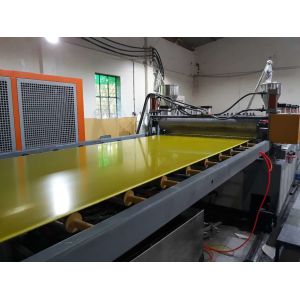 High Performance WPC / PVC Foam Board Production Line Plastic Wood Board Making