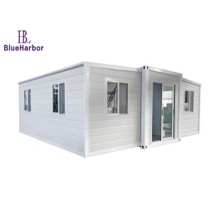 Flexible Expandable Prefab Steel Frame House Foldable 40ft