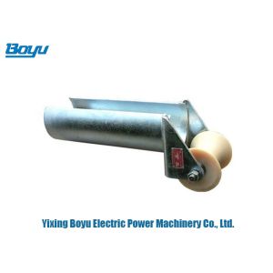 80mm Transmission Line Stringing Tools Electrical Steel Cable Roller
