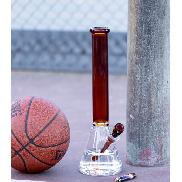 Hookah 24" Water Pipes Glass Bongs Tobacco Classic Beaker With Ice Catcher