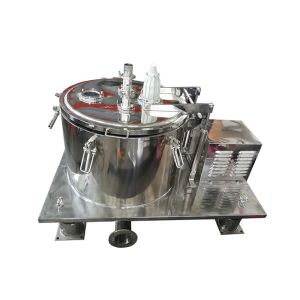 PLC Control Stainess Steel Basket Scraper Bottom Discharge Pharmaceutical
