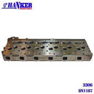 Casting Iron E3306 3306 Diesel Engine Cylinder Head 8N1187