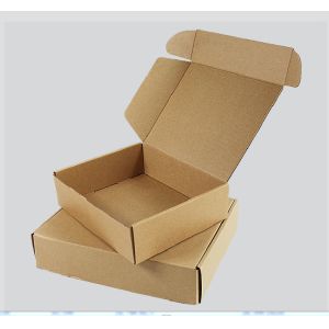 Fold Up Corrugated PMS Clothing Gift Box Custom Logo Mailer Shipping