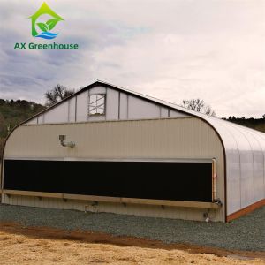Customizable Strengthen Truss Framed Blackout Greenhouses For Hemp Cannabis