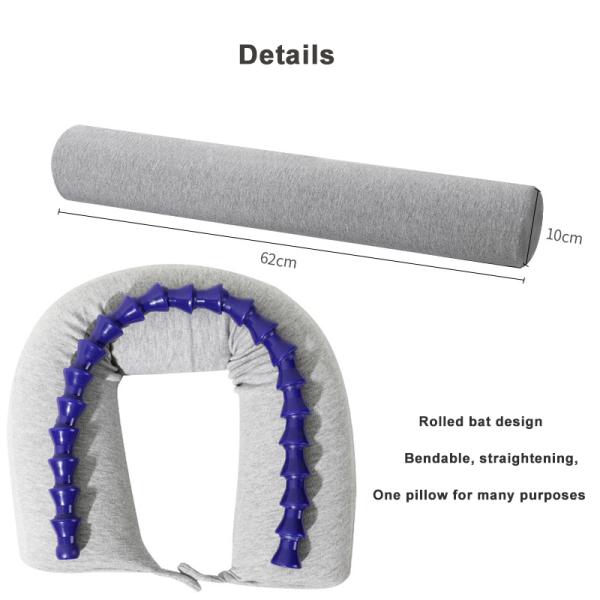 Lightweight and Supportive Memory Foam U-Shaped Neck Pillow for Comfortable Traveling