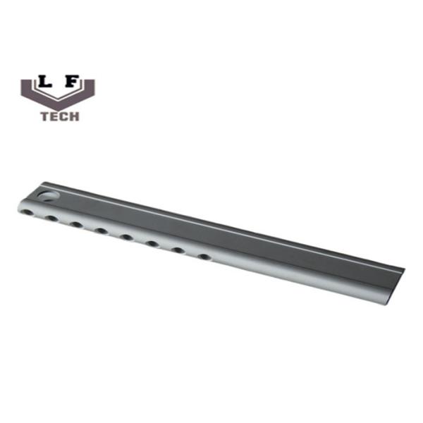 Buy Natural Anodized Square Aluminum Parts Anti Tipper Bar Customized at wholesale prices